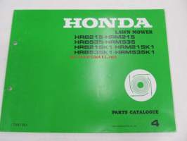 Honda Lawn mower HRB215, HRM215, HRB535, HRM535, HRB215K1, HRM215K1, HRB535K1, HRM535K1 Parts catalogue 4 -varaosaluettelo