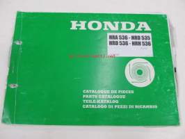 Honda Lawn mower HRA536, HRD535, HRD536, HRH536 Parts catalogue  -varaosaluettelo