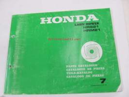 Honda Lawn mower HRS21, HRM21 Parts catalogue 7 -varaosaluettelo