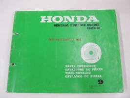 Honda General purpose engine G200 Parts catalogue 9 -varaosaluettelo