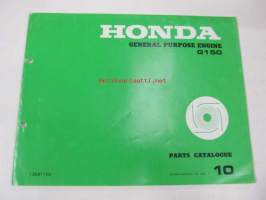 Honda General purpose engine G150 Parts catalogue 10 -varaosaluettelo