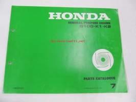 Honda General purpose engine G100.K1.K2 Parts catalogue 7 -varaosaluettelo