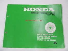 Honda General purpose engine GX110 Parts catalogue 5 -varaosaluettelo