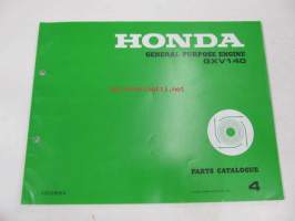 Honda General purpose engine GXV140 Parts catalogue 4 -varaosaluettelo