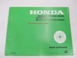 Honda General purpose engine GX340K1, GX340K1 (Propane engine) Parts catalogue 4 -varaosaluettelo