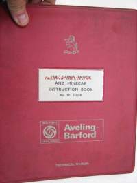 Aveling-Barford SR Dump Truck and Minecar instruction book -käyttöohjekirja