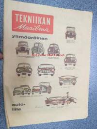 Tekniikan Maailma 1960 ylimääräinen autoliite mm. Bardahl-voiteluaineet, 