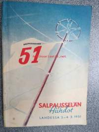 Lahden Hiihtoseura / Salpausselän hiihdot Lahdessa 3.-4.3.1951