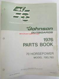 Johnson 70 hp 1976 Parts book model 70EL76D