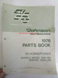 Johnson 35 hp 1976 Parts book models 35E76S, 35EL76S, 35BA76S, 35BA76S