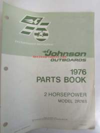Johnson 2hp 1976 Parts book model 2R76S