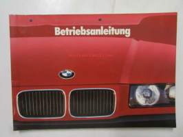 BMW Betriebsanleitung 316i, 318i, 320i.325i.