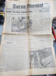 Turun Sanomat 5.2.1951, sis. mm. seur. artikkelit / otsikot / kuvat; Suomen Marsalkan viimeinen matka - Unohtumaton kansallinen surujuhla - Unohtumaton surujuhla