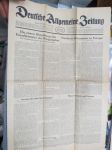Deutsche Allgemeine Zeitung 19.7.1944, saksalainen II Maailmansodan aikainen päivälehti, sis. mm. Die Ersten Ritterkreuze für Einzelkämpfer der Kriegsmarine,