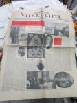 Helsingin Sanomat Viikkoliite 1935 nr 1, 6.1.1935, sis. mm. seur. artikkelit; Ellinor Ivalo - Pakinaa Rauman pitseistä, Käynti Riian museoissa,