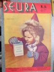 Seura 1943 nr 14, 7.4.1943, sis. mm. seur. artikkelit / kuvat / mainokset; Kansikuva