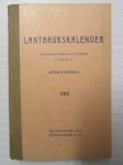 Lantbrukskalender 1918 -maatalouskalenteri