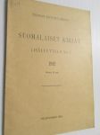 Helsingin kaupungin kirjasto suomalaiset kirjat lisäluettelo nr 1 1912