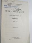 Helsingin kaupungin kirjasto suomalaiset kirjat lisäluettelo nr 2 1909-1912