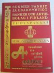 Suomen pankit ja osakeyhtiöt 1969 -Banker och aktiebolag i Finland