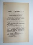 Ordningsregler för Helsingfors Fondbörs. Fastställda av Börskommittén den 11 februari 1919. -Helsingin Arvopaperipörssin järjestyssäännöt. Pörssikomitean