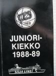 TPS Juniorijääkiekko kausiopas 1988-89
