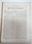 Kirjallinen kuukauslehti 1871 nr 2 helmikuu, sis. mm. seur. artikkelit; Katsahdus suomenkielisen sanomakirjallisuuden waiheisiin (Puhe, pidetty 15.1.1871 Suomen