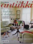 Glorian Antiikki 4/2011 nr 99, Marimekkojen myyjästä tuli keräilijä, Hannes Siivonen, Anu Pankakosken talonpoikaiskartano