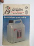 Finnish GP Imatranajo European Championship 26-28.7.1985 -käsiohjelma