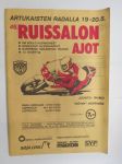 46. Ruissalonajot 19-20.5 -käsiohjelma