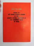 Mao Tse-Tung - Report to the Second Plenary Session of the Seventh Central Committee of The Communist Party of China