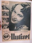 SF-Uutiset 1943 nr 9, Kansikuva Maire Suvanto - Suomisen taiteilijat, Lapsi ja ohjaaja, Jarl Hemmer, Leif Wager kotioloissaan, Helena Kara & Hannu Leminen, ym.