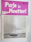 Purje ja Moottori 1962 nr 9 lokakuu, sis. mm. seur. artikkelit / kuvat / mainokset; Joukkuepurjehdus, Mikä Sinisiivessä on vikana?Perämoottorin säädöt,
