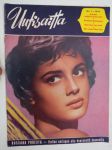 Uutisaitta 1956 nr 1, sis. mm. seur. artikkelit / kuvat / mainokset; Kansikuva Rossana Podesta, Menisinkö filmikouluun, Kauniita tyttöjä tarvitaan aina,