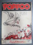 Poppoo 1943 nr 2 - Hymylukemisto -pila- ja ajanvietelukemisto, kuvitusta mm. Erkki Tanttu