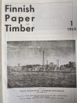 Finnish Paper and Timber 1950 -sidottu vuosikerta