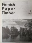 Finnish Paper and Timber 1951 -sidottu vuosikerta