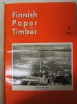 Finnish Paper and Timber 1953 -sidottu vuosikerta - sis.