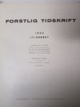 Forstlig Tidskrift 1934, metsäalan ammattilehti -sidottu vuosikerta
