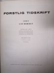 Forstlig Tidskrift 1937, metsäalan ammattilehti -sidottu vuosikerta