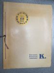 Osakeyhtiö Riihimäki - Kuvasto / Katalog / Catalogue K 1922 / Kristallien kuvasto / Illustrerad katalog över kristaller / Illustrated Catalogue of crystall glass