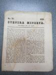 Svenska Minerva 1838 nr 50, 26.4.1838 -lehtipostitusleimattu