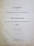 Kiertokirjeitä Auomen Postihallituksesta 1901 - Cirkulär från Poststyrelsen N:ris I-XXL