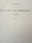 Tidning för Svensk snabbskrift 1936