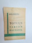 Totuus Tarton rauhasta