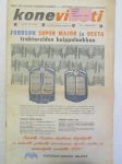 Koneviesti 1960 nr 23, sisältää mm. seur. artikkelit / kuvat / mainokset; AVA kuuden rivin korjuukone, Rehusäilönnän koneistamista, Lumiauroja traktoreihin