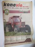 Koneviesti 1981 nr 21, ilmestynyt 27.11.1981, sis. mm. seur. artikkelit / kuvat / mainokset; Kansikuva Fiat traktorit, Universal, Ursus, John Deere uutuuksia,