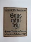 Galerie Hörhammer - Syysnäyttely Suomen Taiteilijain Teoksia syyskuu-lokakuu 1919 - Höstutställning av Finska Konstnärers arbeten (mukana Uno Alanco, Eeva