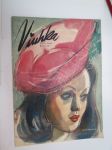 Viuhka 1946 nr 8, sis. mm. seur. artikkelit / kuvat / mainokset; Kansikuvapiirros Nora Mäkinen, Vera Valdor -haastattelu, Brita ja Eric Gardberg Kvarnbackan