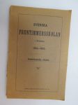 Svenska Fruntimmerskolan i Wiborg 1914-1915 årsberättelse med elevmatrikel samt Amerikanska skolor - Aino Ottelinin kirjoittamat koulun vuosikertomus sekä
